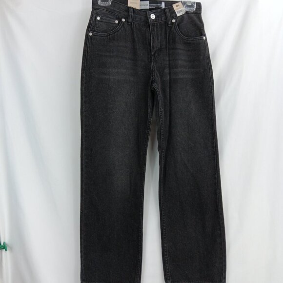 Levi's Other - NEW LEVI'S SILVER TAB Stay loose Boy Jeans Black Size 14 Straight leg